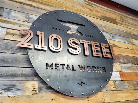 metal logos|Custom Metal Logo Signs